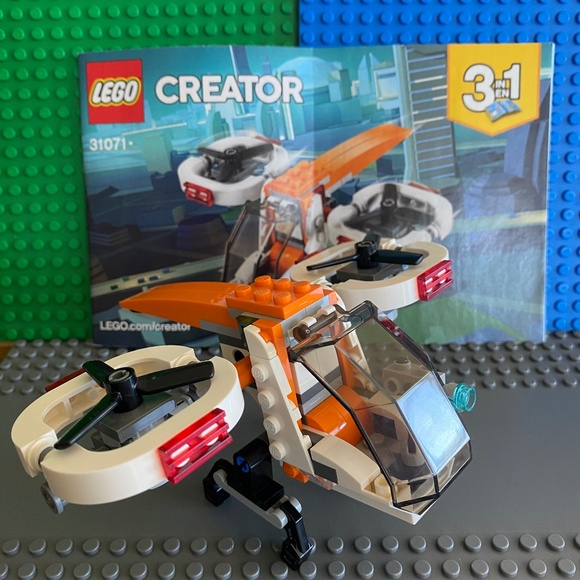 Lego Creator 3 in 1 Drone Explorer Complete w/ Manual No Box Retired - Picture 1 of 9